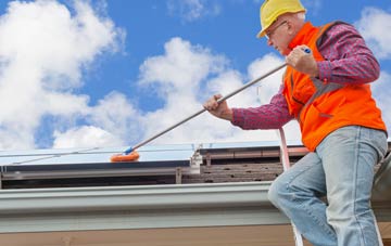 Cyntwell soft wash roof cleaning